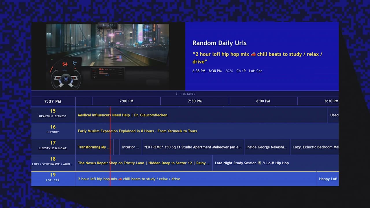 Channel Surfer Brings Retro TV Experience to YouTube Viewing