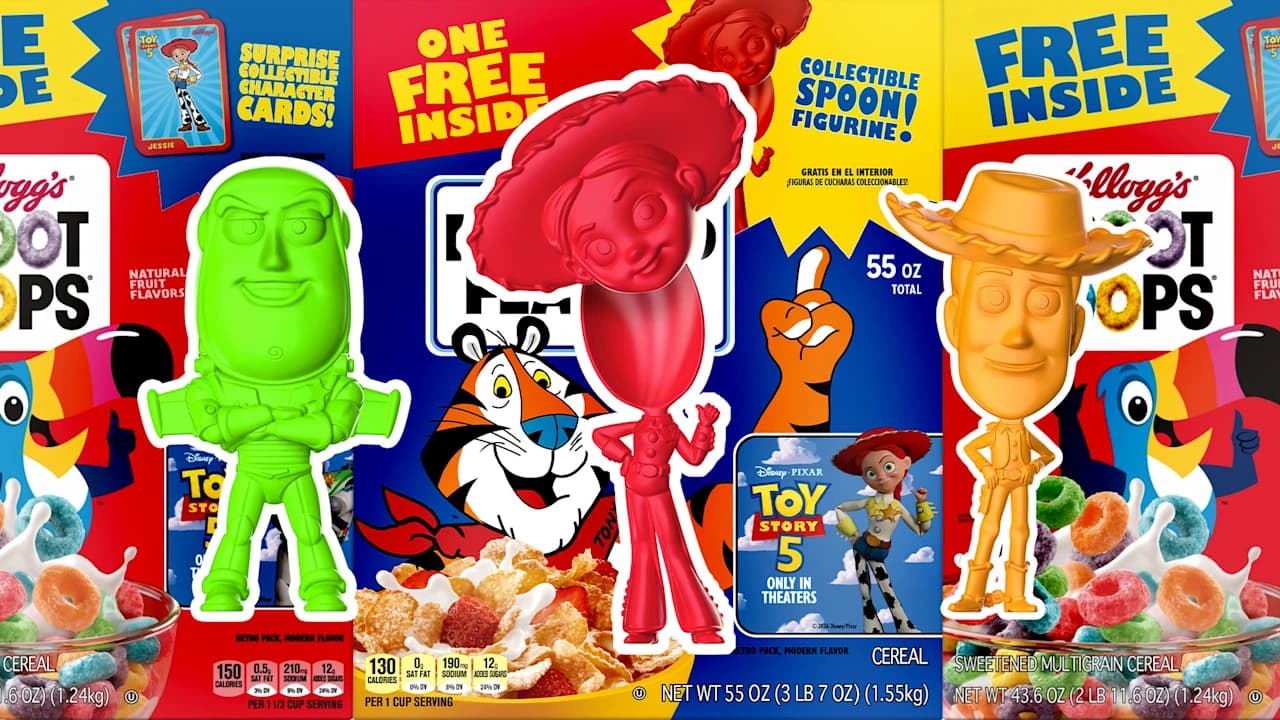 Kellogg's Revives In-Box Toy Tradition With Disney Partnership