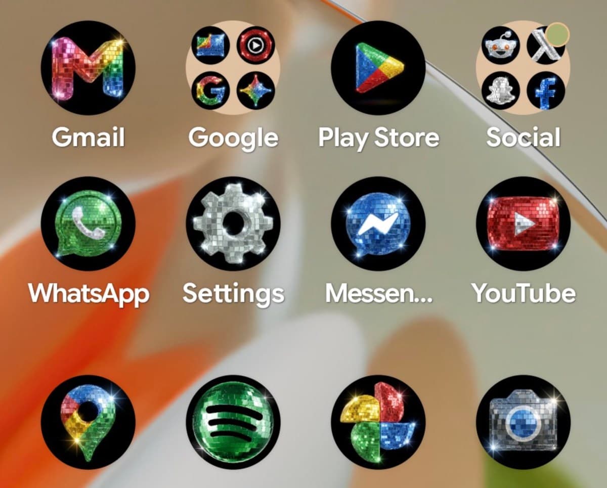 Google's Disco Ball Icons: A Playful Shift in Tech Design