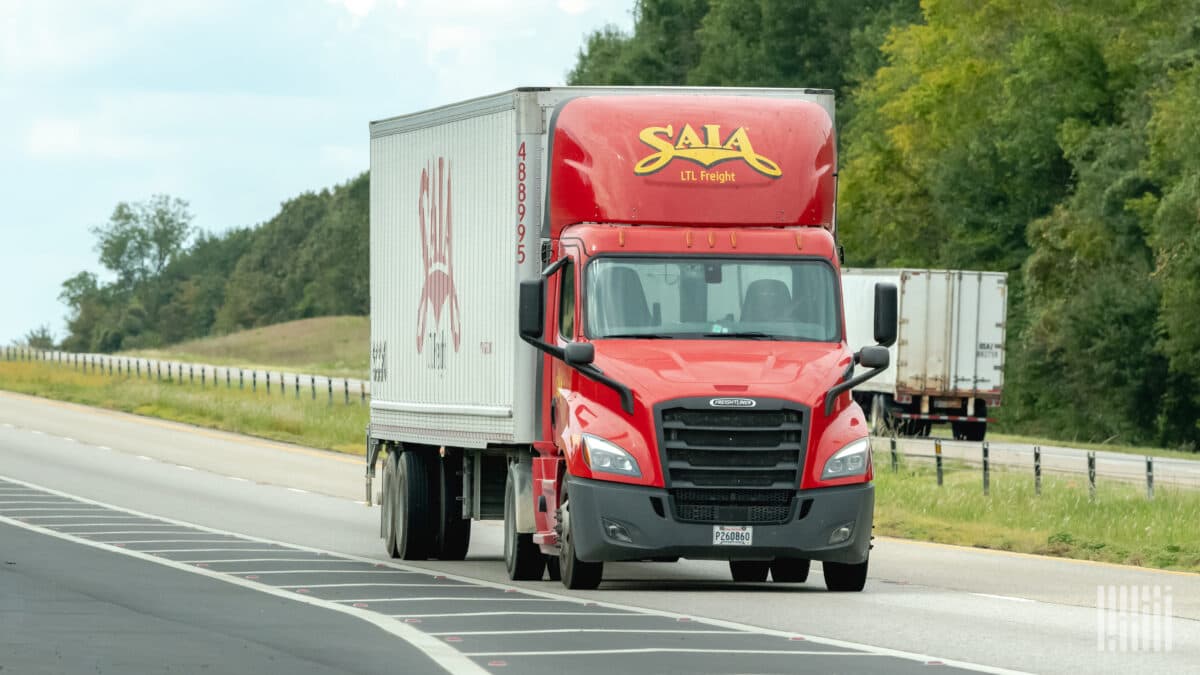 Saia Inc. Posts Accelerating Tonnage Growth as Market Demand Firms