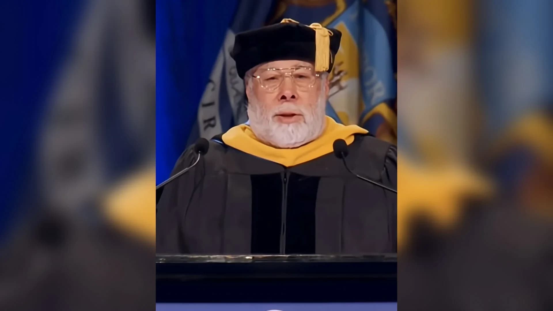 What Wozniak Told New Grads About AI That Actually Resonated