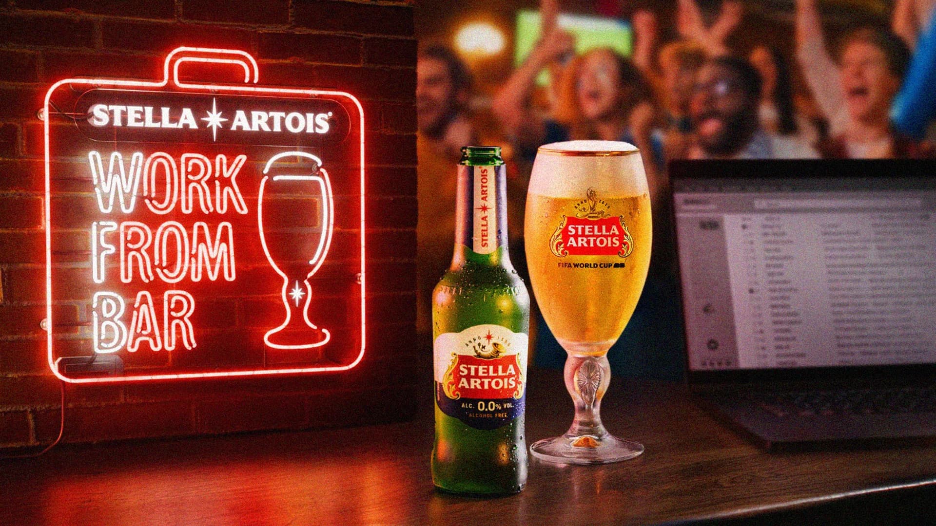 Stella Artois Launches 'Work From Bar' World Cup Initiative