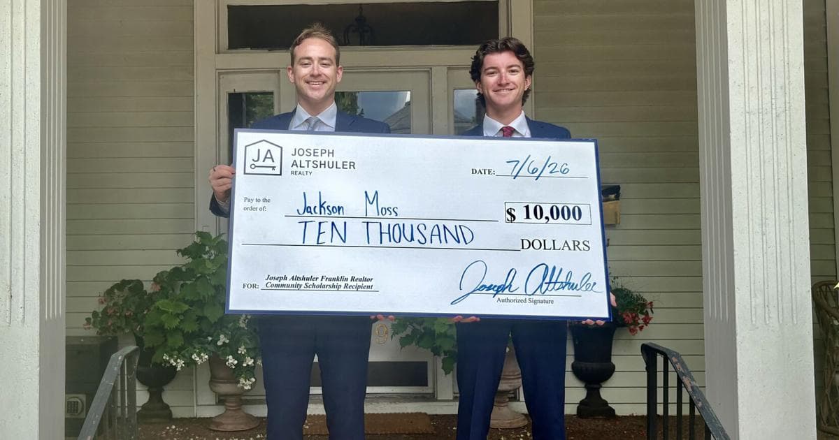 UT Student Wins Altshuler Realtor Scholarship