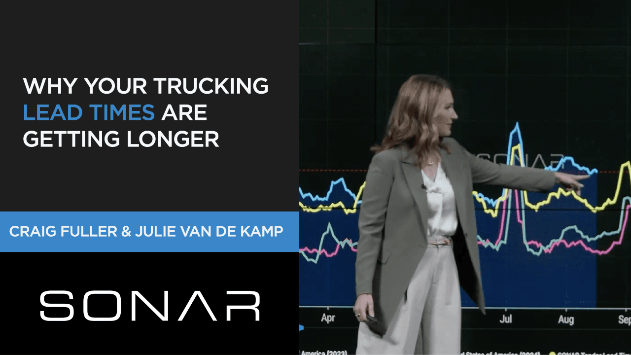 Trucking Lead Times Extend Despite Seasonal Slowdowns